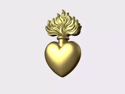 Heart 04 3D print model