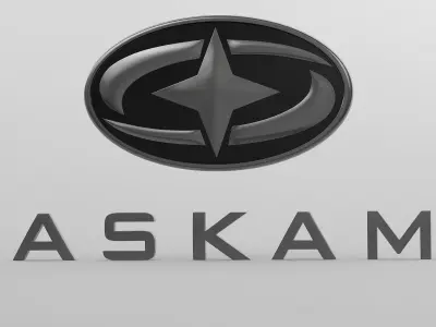 askam logo 3D model