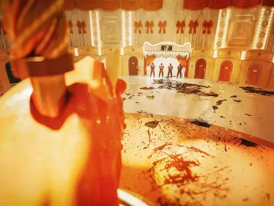 Squid Game Mingle Carousel Scene 3D Ultra-Detailed Blender 3D model