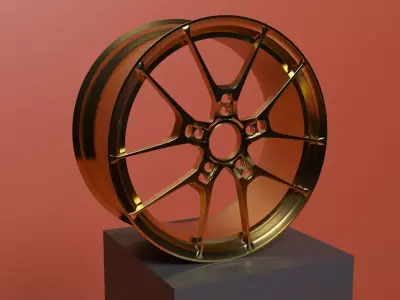 Rays sport rim 3D model