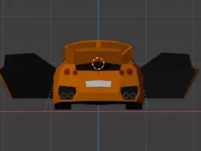 Nissan GT-R R35 Low-poly 3D model purchase