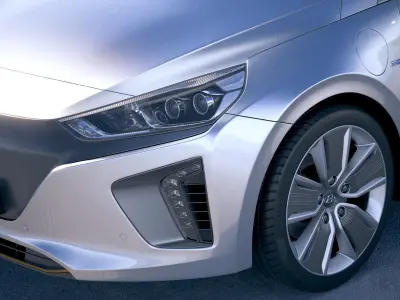 Hyundai Ioniq Electric 2018 3D model