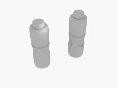 Bottle Sport Slim 3D model