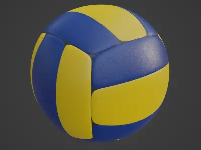 Volleyball Ball 01 3D model