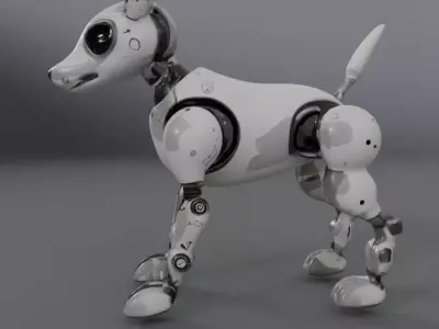 robot dog  3D model