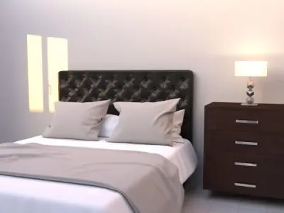 Render interior 3D model