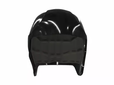 Football helmet f4 Free 3D model