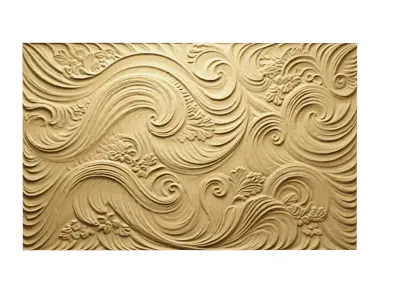 modern panel wall decor set relief stl mural CNC 172 3D model purchase