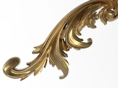decorative pattern ready for 3D printing 3D model 7