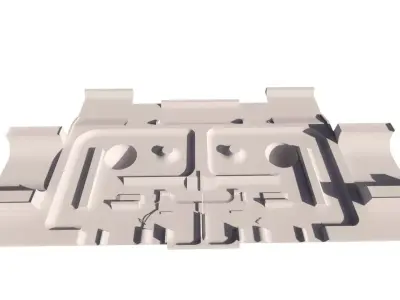 Skatepark-Skate Park PACK 3D model