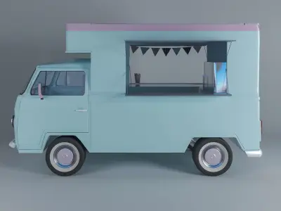 Food Truck 3D model by Sophia5050