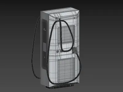 Power Electronics Nb 240 Advanced DC EV Charging Station 3D model