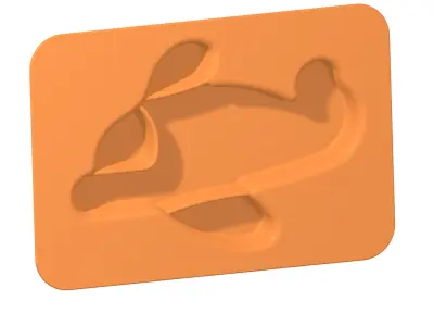 Kids Aeroplane Partition Plate 3D print model