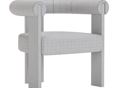 Eldon Dining Chair 3D model