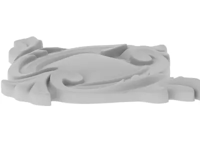 Cartouche Ornament 029 3D model