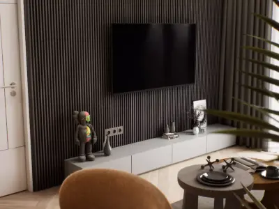 CGHelios interior 03 Apartment  Unreal ENGINE  Low-poly 3D model