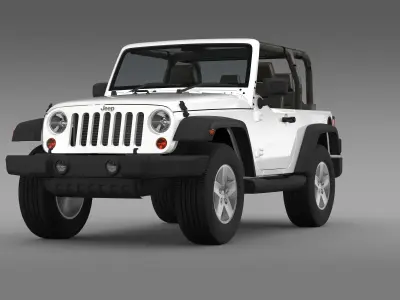 Jeep Wrangler Islander Edition 2010 3D model
