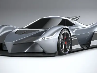Generic Hypercar 2025 3D model