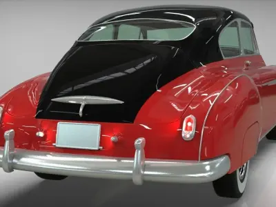 Chevrolet Fleetline Coupe 1949 3D model