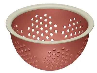 Fabulous Plastic Fruit Sieve 3D model