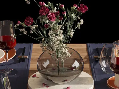 TABLEWARE set R2 3D model