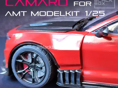 CAMARO 2017 Bodykit FOR AMT 1-25th Modelkit 3D print model