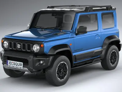Suzuki Jimny 4expedition 2024 3D model