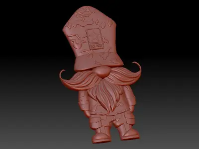 Enano militar 3D print model