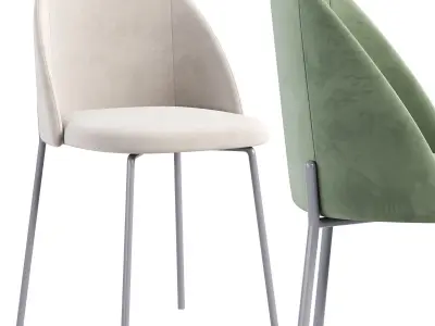 Chair Monty mint  3D model