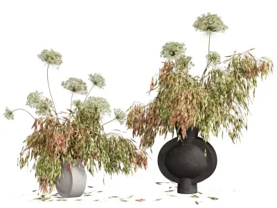 Flower In Vase 114 3D model