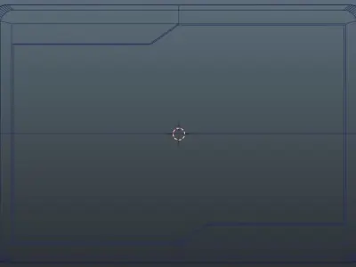 Futuristic Touch Pad Free low-poly 3D model