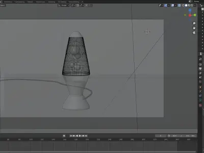 Lava Lamp Free 3D model