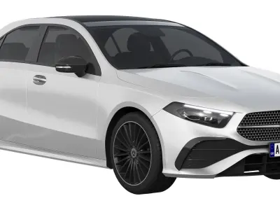 Mercedes-Benz A-Class Sedan AMG 2023 3D model