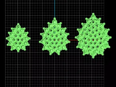 free jewelry pendant and ering Free 3D print model