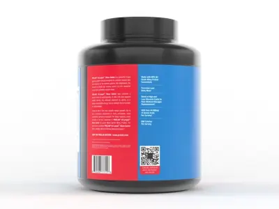 Protein Powder 3D model