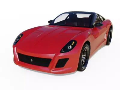 Ferrari 599 GTB Fiorano 3D model