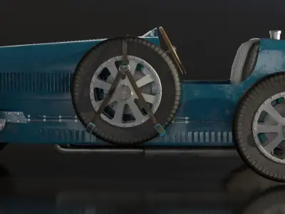Bugatti Type 35 3D model