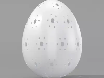 Egg Sculpture N004 3D print model
