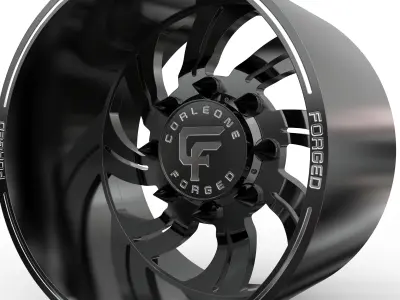 corleone Rear siegel dually wheel  3D print model