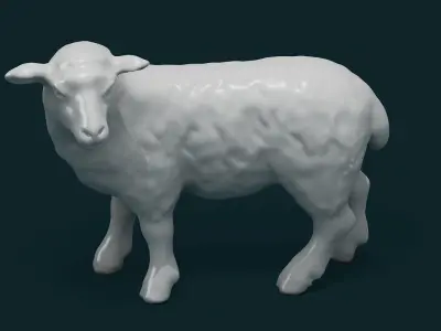 Sheep 3D model get