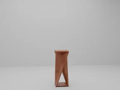 ASSET DE MUEBLES DE MADERA 3D model