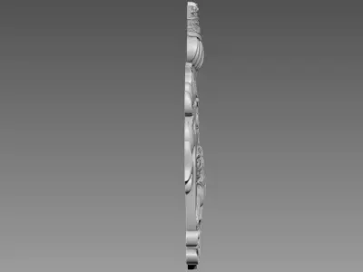 Coat of Arms Emblem 3D model