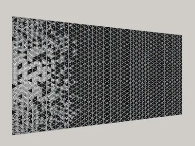 MODEL-WALL 022 3D model