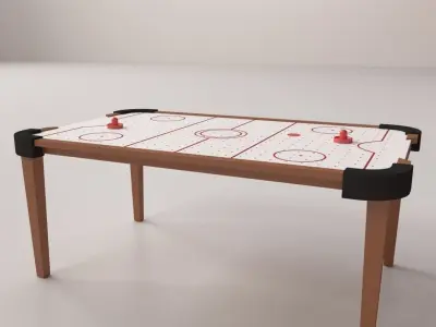 Air Hockey Table 3D model