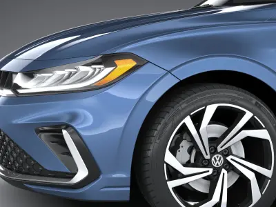 Volkswagen Jetta 2025 3D model