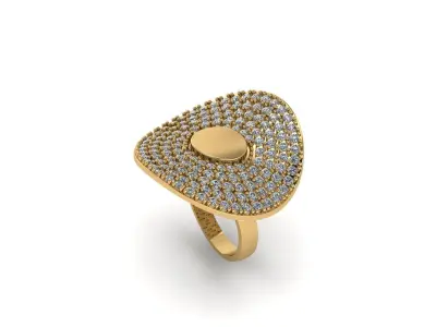 High quality ring design 3D print model