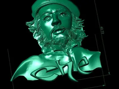 Che Guevara 3D print model
