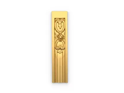Classic decor ornament carved 34 3D model