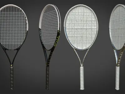 Sport Balls Pack Low-poly 3D model purchase