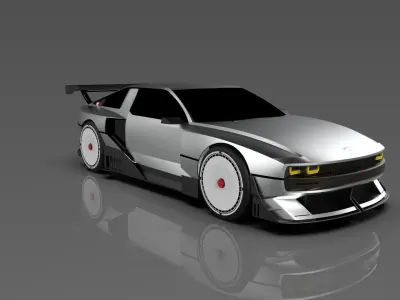 Hyundai N Vision74 3D model